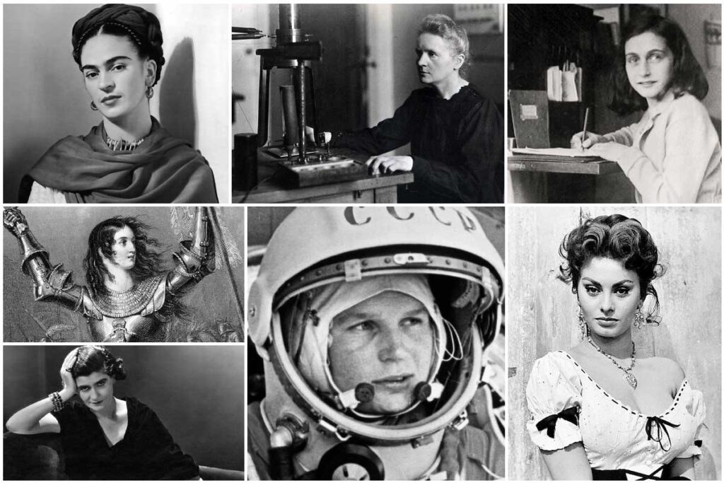 El legado de 100 mujeres que cambiaron el mundo